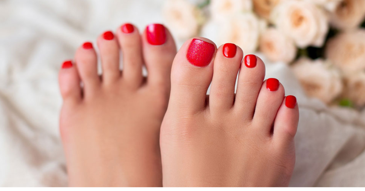 Regular Pedicure with Heel Peel Treatment at 3D Nail Art Studio