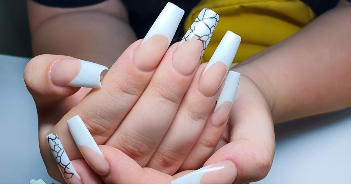 Bridal Nail Extension Designs at 3D Nail Art Studio